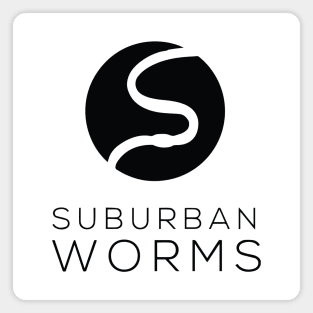 Suburban Worms Logo Magnet